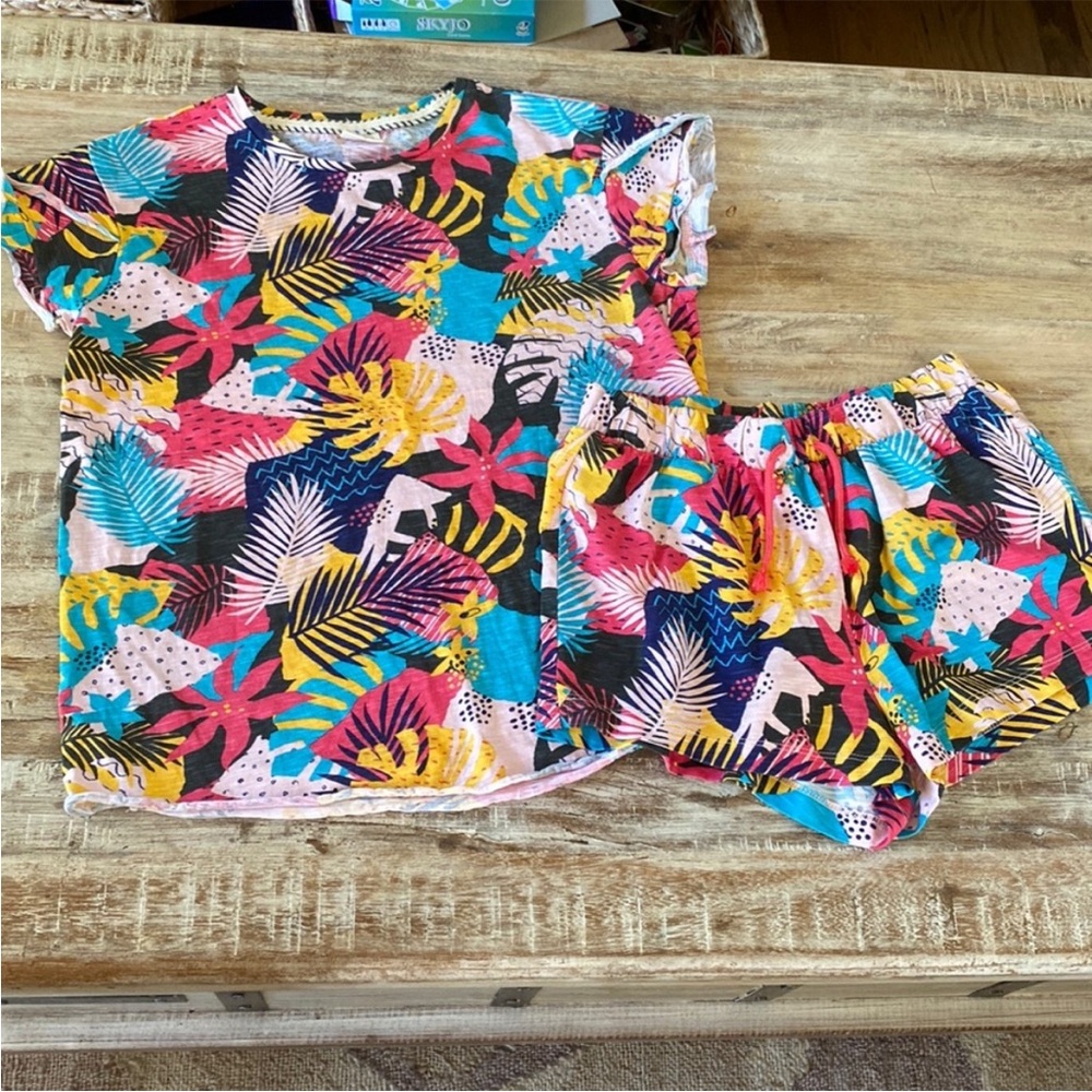 Zara kids 2 piece shorts outfit